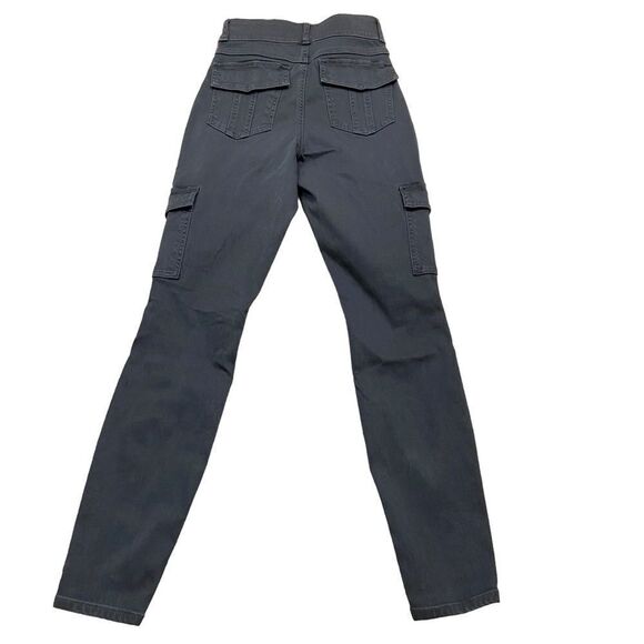Brand new with Tags Spanx Black Stretch Twill Cargo Pants Size XS Petite - Picture 7 of 16
